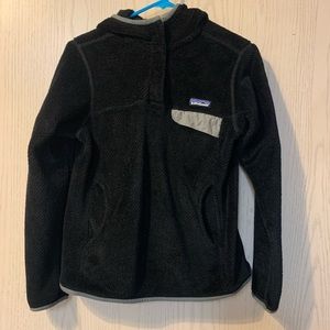 Patagonia Re-Tool Snap Hoodie Black